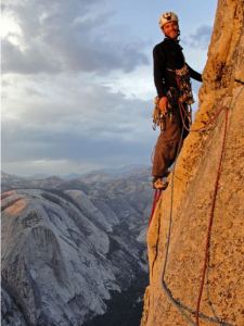 Jonas Jägermeyr am Half Dome (Foto: David)